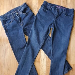 2 pair of Size 10 Girls Skinny Jeans